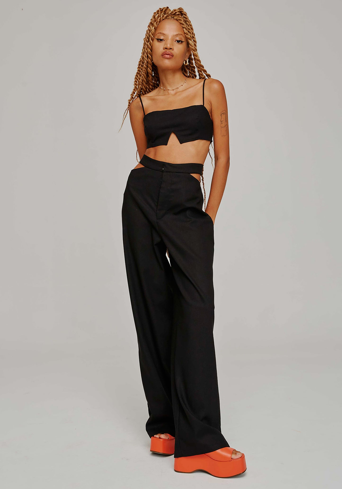 Pantalón cintura alta