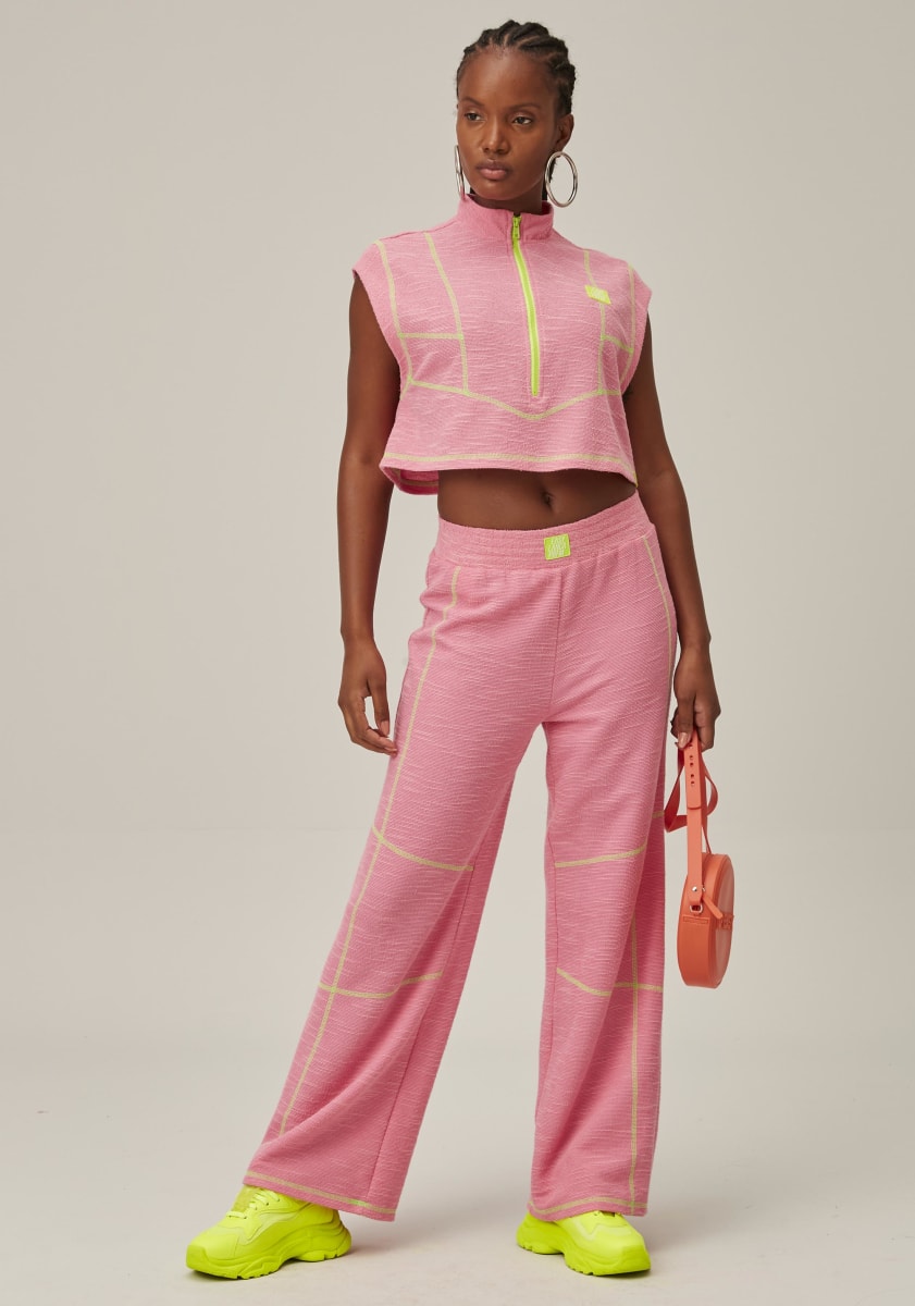 Blusa Escote Cremallera