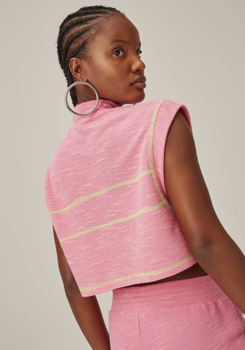Blusa Escote Cremallera